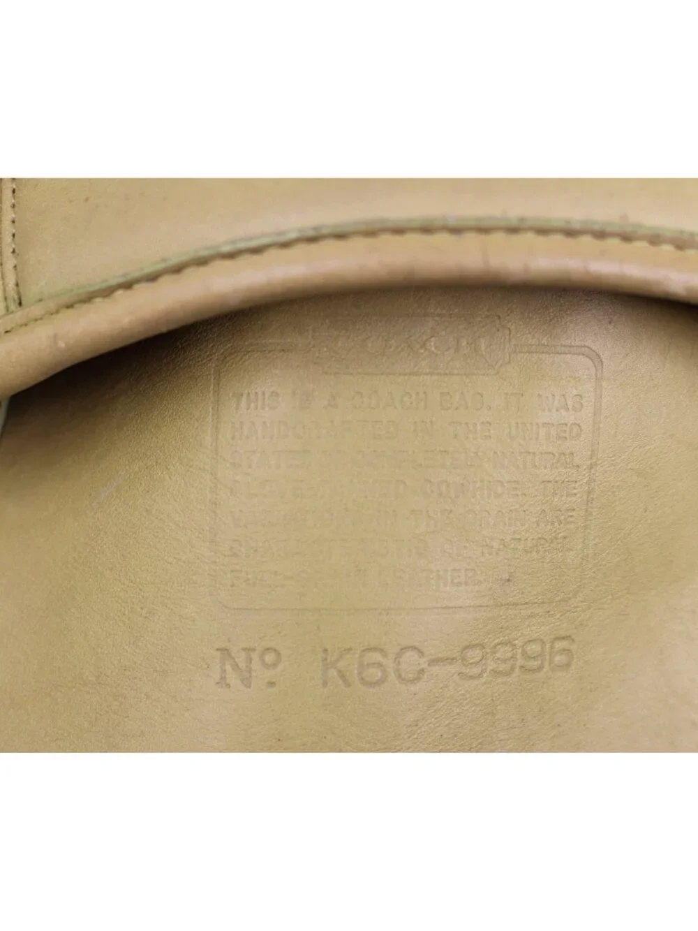 Coach Vintage - Medium Framed Pouch 9998 in Lime - USA 90s - Flaw (mold measles)